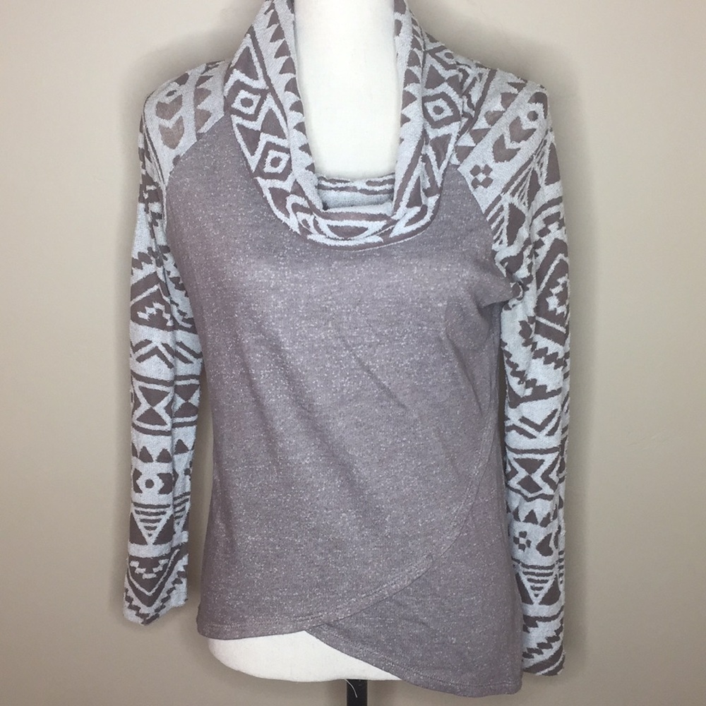 Maurices Cowl Neck Top Size Medium